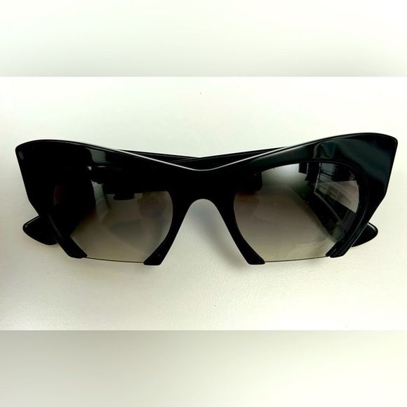 MIU MIU Acetate Sunglasses Black - Picture 8 of 14